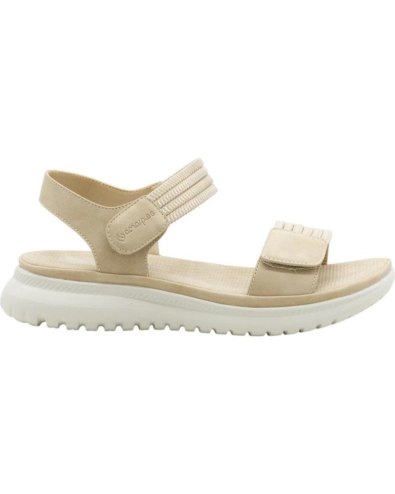 AMARPIES SANDALIAS ABZ26586 BEIGE