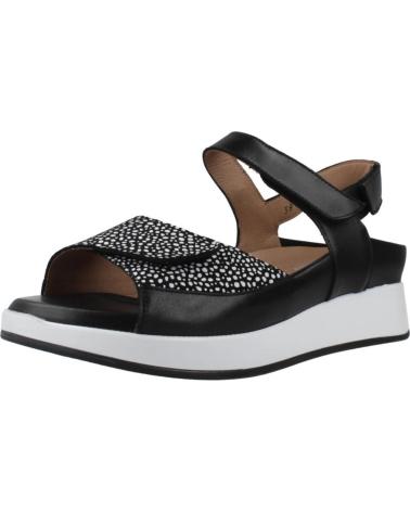 PIESANTO SANDALIAS 260422 DE PIEL NEGRA NEGRO