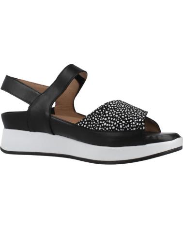 PIESANTO SANDALIAS 260422 DE PIEL NEGRA NEGRO