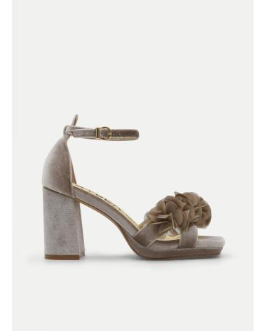MONTEVITA SANDALIAS DE TACÓN MAREFE CON ADORNO FLORAL