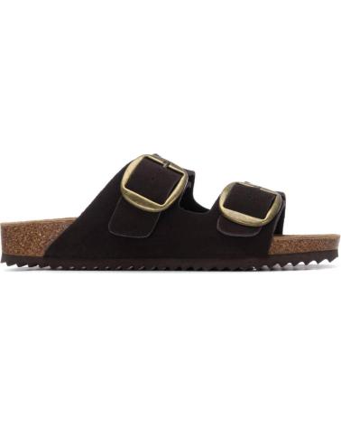 XTI SANDALIAS 144039 CON HEBILLAS DOBLES MARRON