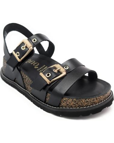YOKONO SANDALIA OCA-263 DE PIEL NEGRO