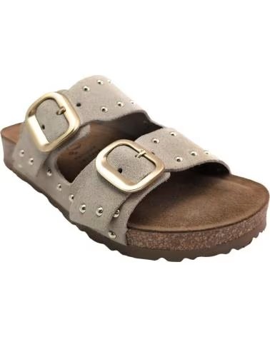 YOKONO SANDALIAS JERBA-265 DE NUBUCK BEIG