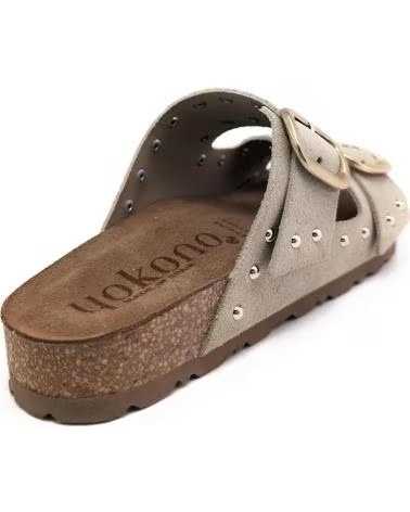 YOKONO SANDALIAS JERBA-265 DE NUBUCK BEIG