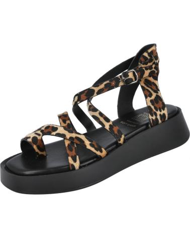 BUBBLE BOBBLE SANDALIAS PLANAS M2643 ESTAMPADO LEOPARDO