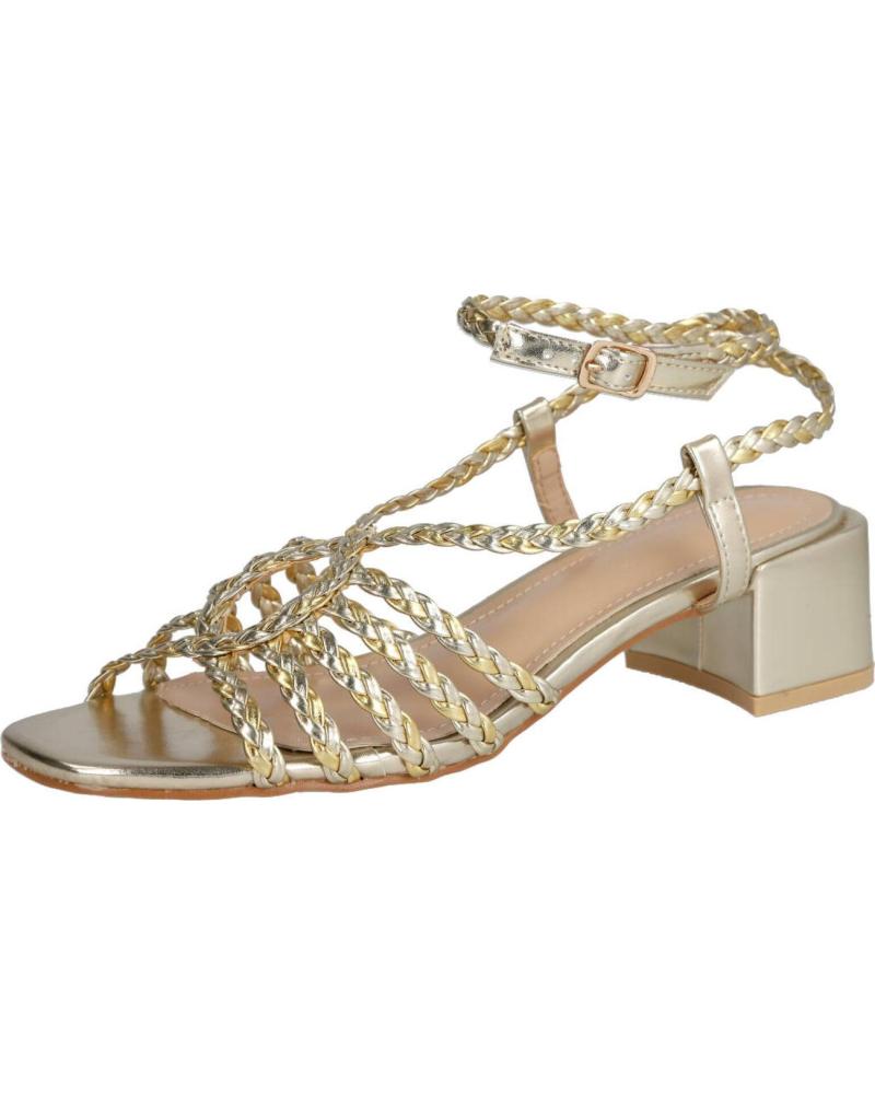 PINKDESERT SANDALIAS DE TACÓN MEDIO AA23-55 MULTICOLOR