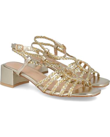 PINKDESERT SANDALIAS DE TACÓN MEDIO AA23-55 MULTICOLOR