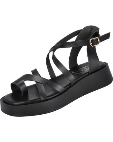 BUBBLE BOBBLE SANDALIAS PLANAS DEDO M2643 NEGRO
