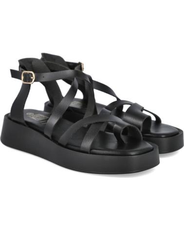 BUBBLE BOBBLE SANDALIAS PLANAS DEDO M2643 NEGRO