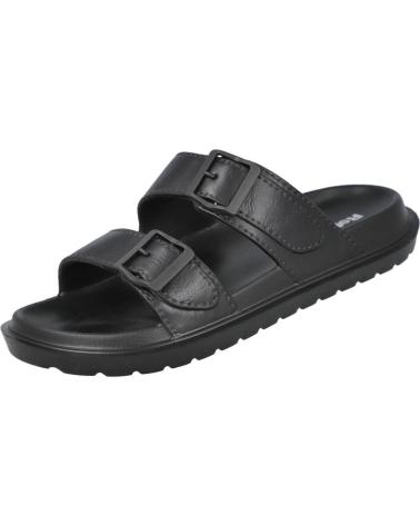 REFRESH CHANCLAS DE HEBILLAS PARA HOMBRE NEGRO