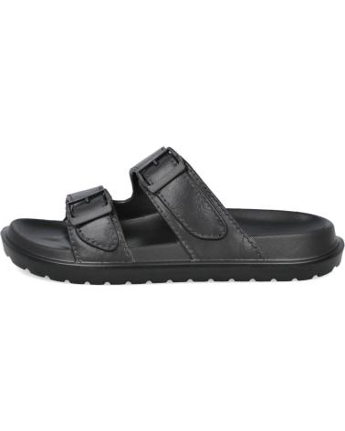 REFRESH CHANCLAS DE HEBILLAS PARA HOMBRE NEGRO