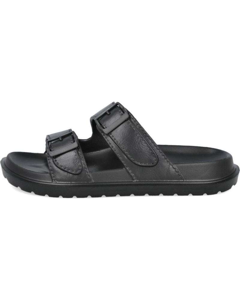 REFRESH CHANCLAS DE HEBILLAS PARA HOMBRE NEGRO