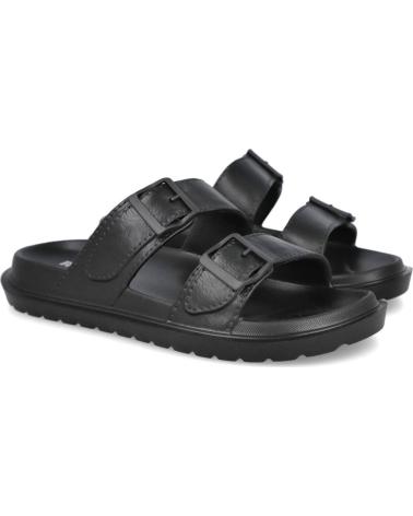 REFRESH CHANCLAS DE HEBILLAS PARA HOMBRE NEGRO