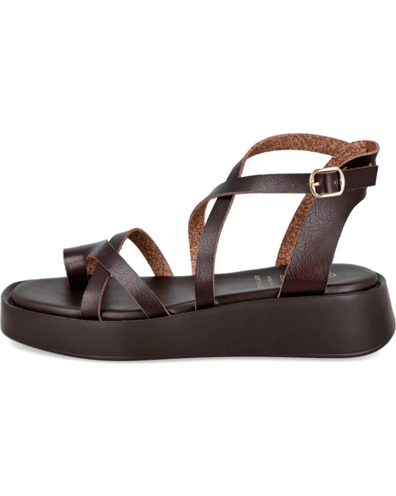 BUBBLE BOBBLE SANDALIAS PLANAS DEDO M2643 CHOCOLATE