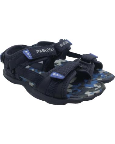 PABLOSKY SANDALIA DEPORTIVA NIÑO 986020 AZUL