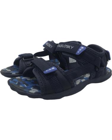 PABLOSKY SANDALIA DEPORTIVA NIÑO 986020 AZUL