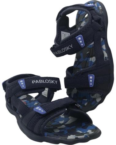 PABLOSKY SANDALIA DEPORTIVA NIÑO 986020 AZUL
