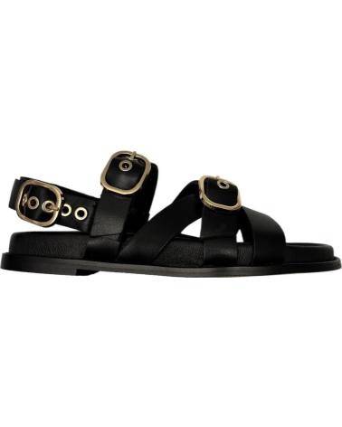 INUOVO SANDALIAS D51006 CON HEBILLAS NEGRO