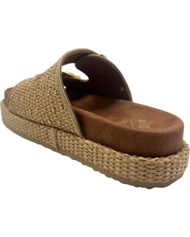 POPA SANDALIA XAGO DE RAFIA CON HEBILLAS AJUSTABLES VARIOS COLORES