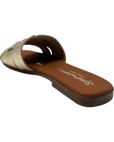 SPARWOMAN SANDALIAS PALA METALIZADA VARIOS COLORES