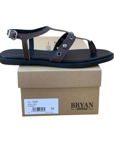 BRYAN STEPWISE SANDALIAS Y PALAS 8406 DOLLARO MARRóN