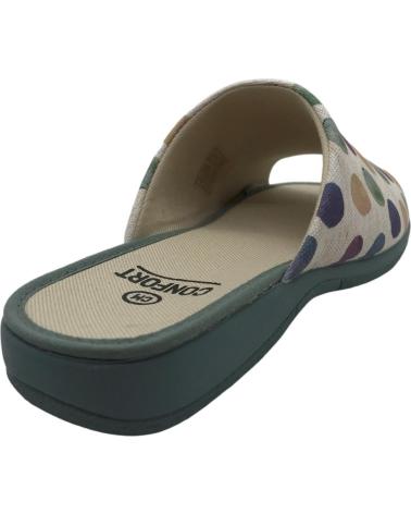 CMCONFORT ZAPATILLA CASA MUJER VERANO CM CONFORT 50366 MULTICOLOR