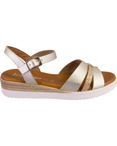 JORDANA SANDALIAS 4854-2489 DE PIEL EN TONO PLATINO