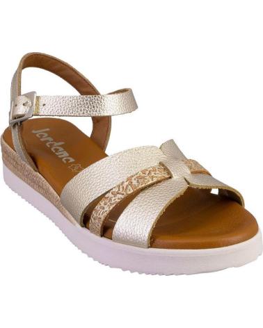 JORDANA SANDALIAS 4854-2489 DE PIEL EN TONO PLATINO
