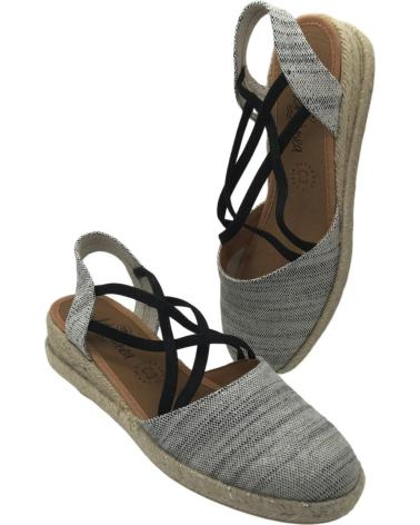 CM MEDITERRANEA ALPARGATA VALENCIANA 60221 NEGRO