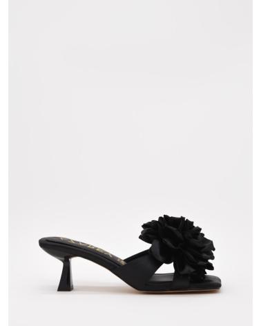 MONTEVITA SANDALIAS DE TACÓN GRINIE CON DETALLE FLORAL