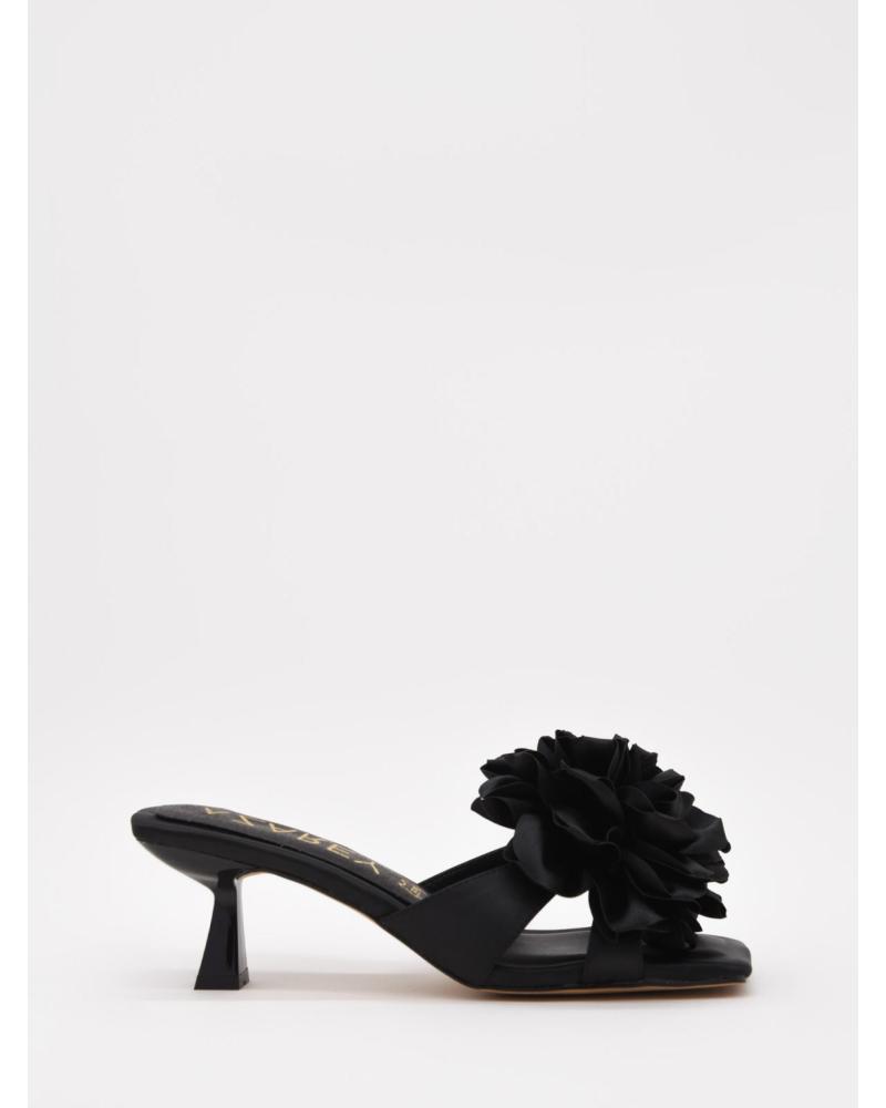 MONTEVITA SANDALIAS DE TACÓN GRINIE CON DETALLE FLORAL