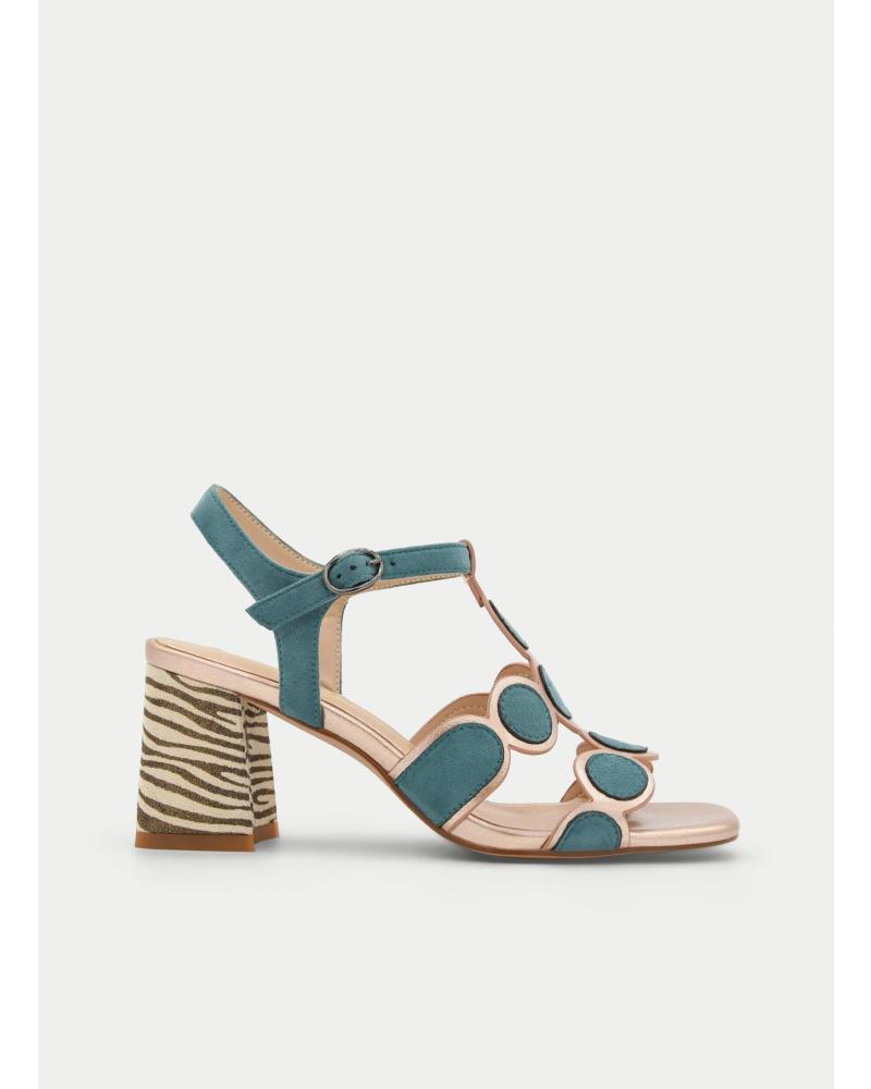 MONTEVITA SANDALIAS FAVUNDE CON TACÓN DE RAFIA