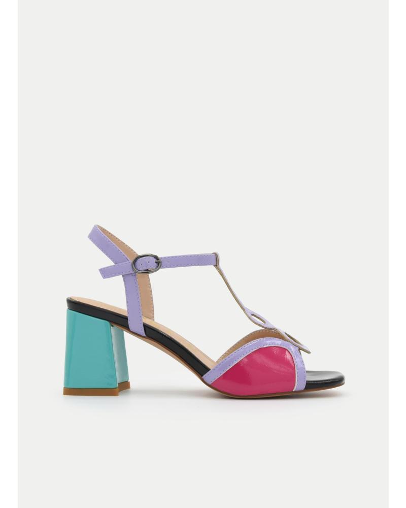 MONTEVITA SANDALIA DE TACÓN MULTICOLOR MAMELOT