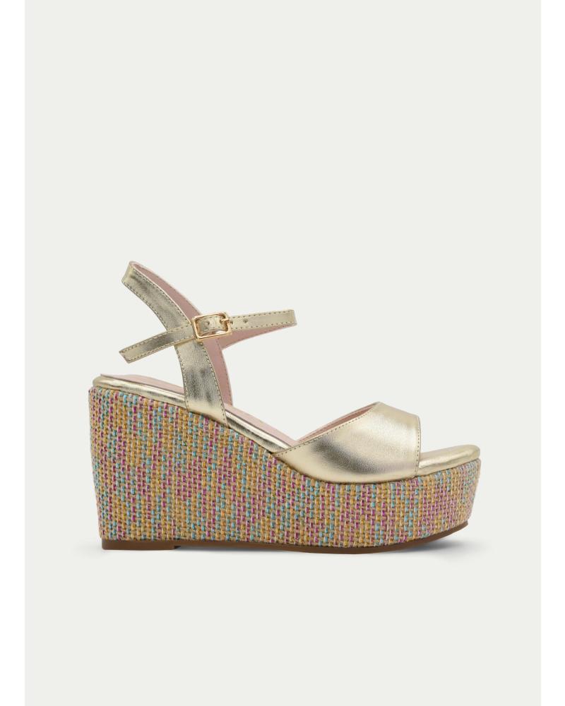 MONTEVITA SANDALIAS DE CUÑA PICITE CON PLATAFORMA