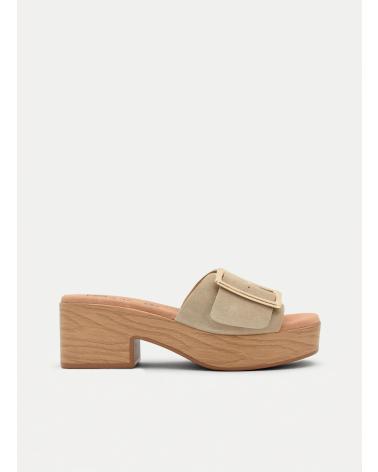 PURAPIEL ZUECOS POINT CON PLATAFORMA DE MADERA