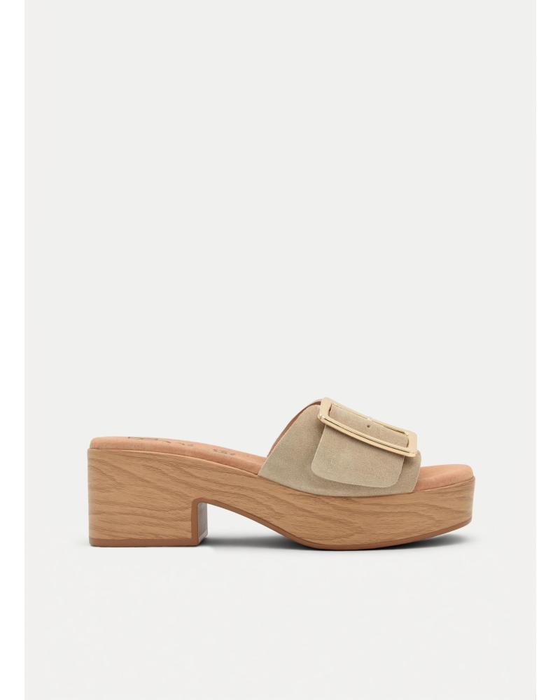 PURAPIEL ZUECOS POINT CON PLATAFORMA DE MADERA