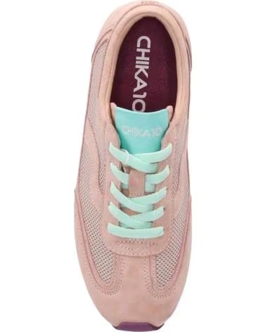 CHIKA10 ZAPATILLAS CASUAL CLAIRE 04 ROSA
