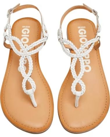 GIOSEPPO SANDALIAS PLANAS GIOS 69111-P BLANCO