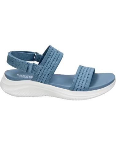 SKECHERS SANDALIAS ULTRA FLEX 3 0 SANDAL - ALL ABOUT U EN AZUL PARA MUJER SLATE KNIT