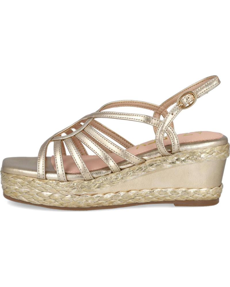 AZAREY CUNAS DE ESPARTO 494L862 EN DORADO PARA MUJER ORO