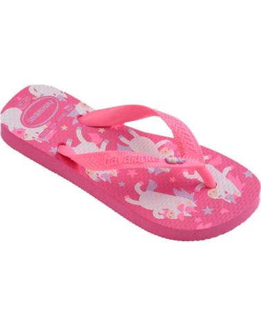 HAVAIANAS CHANCLAS NINA MODELO 4103405H COLOR ROSA 5784PNKFLX
