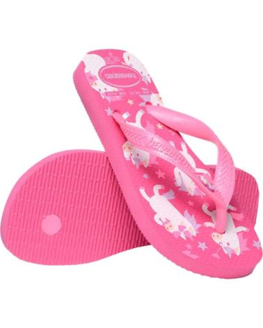 HAVAIANAS CHANCLAS NINA MODELO 4103405H COLOR ROSA 5784PNKFLX