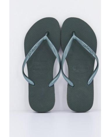 Sandalen für Damen HAVAIANAS SLIM ESCLAVA GREEN OLIVE 4896