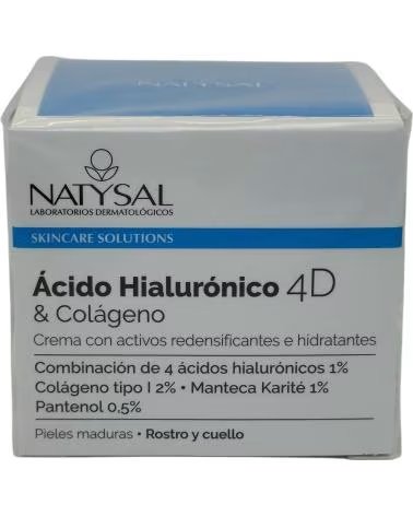 NATYSAL CREMA ÁCIDO HIALURÓNICO 4D Y COLÁGENO