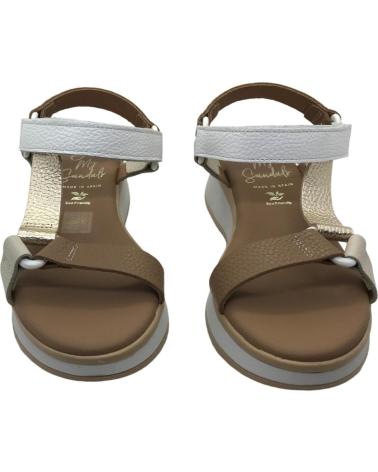 OH MY SANDALS SANDALIA DE PIEL 5940 BLANCO