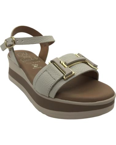 OH MY SANDALS SANDALIA DE PIEL PARA MUJER 5981 HIELO