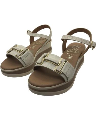 OH MY SANDALS SANDALIA DE PIEL PARA MUJER 5981 HIELO