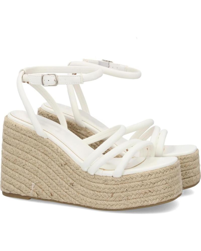 SPORT3PUNTO0 JC-3125 PLATEAU-SANDALEN WEISS VARIOS COLORES