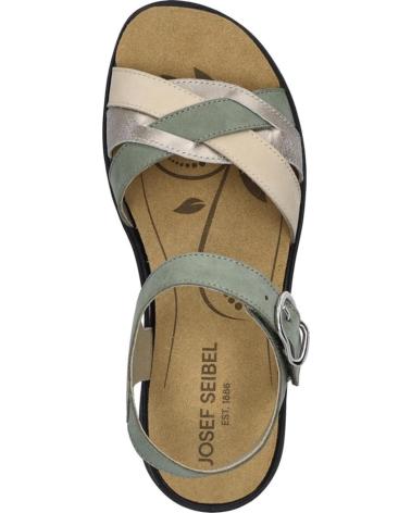 JOSEP SEIBEL SANDALIA JOSEF IBIZA-16 EN NUBUCK KAKI