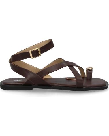 SPORT3PUNTO0 SANDALIAS PLANAS 2066 ESTILO GLADIADOR MARRÓN VARIOS COLORES